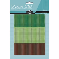 Clairefontaine Square Stick', Sach 1 Pl 14,8X21Cm, Vert/Marron 0,5Cm