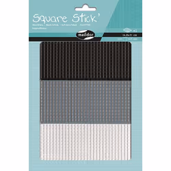 Clairefontaine Square Stick', Sach 1 Pl 14,8X21Cm, Noir/Blanc 0,5Cm