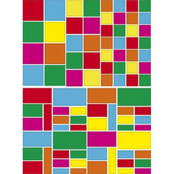 Clairefontaine Géométriques, Sach 60Pl 16X21Cm, Assortiment