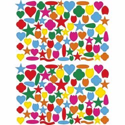 Clairefontaine Géométriques, Sach 60Pl 16X21Cm, Assortiment