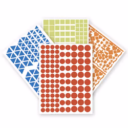 Clairefontaine Basiques, Sach 60Pl 16X21Cm, Multiformes Géométriques