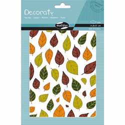 Clairefontaine Decoraty, Sach 6 Pl 14,8X21Cm, Feuilles