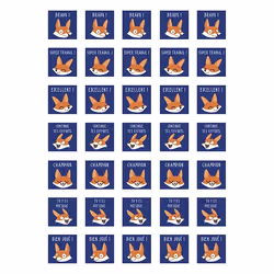 Clairefontaine Educatives, Sach 20 Pl 14,8X21 cm, Bon Points Renards, 3 an(s), Papier, Multicolore