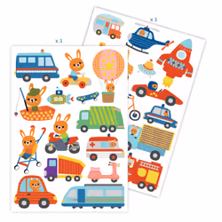 Clairefontaine Baby, Moyens De Transport, Sach 6 Pl 14,8X21Cm, 2 an(s), Papier, Multicolore, 6 pièce(s)