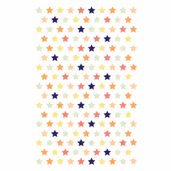 Clairefontaine Initial, Mini Étoiles Métal-Pastel, Sach 4 Pl 10,5X16Cm, 3 an(s), Papier, Multicolore, 4 pièce(s)
