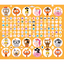 Clairefontaine Maxi Book Stick', Animaux Déguisés