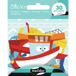 Clairefontaine Sticky, Transports, 30 Gommettes