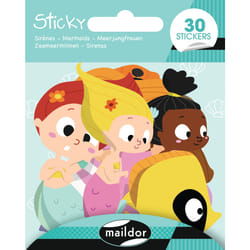 Clairefontaine Sticky, Sirènes, 30 Gommettes