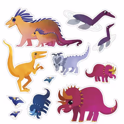 Clairefontaine Stick Story, Dinosaures