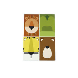 Clairefontaine Pochette Créative, Portraits D'Animaux Géométriques