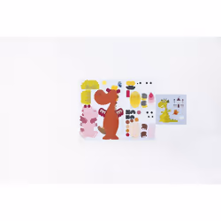 Clairefontaine Pochette Créative, Dragons 3D, 3 an(s), Papier, Plastique, Multicolore, 5 pièce(s)