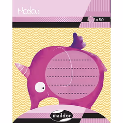 Clairefontaine Modou, Eléphant licorne, 6 an(s), Multicolore