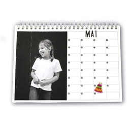 Clairefontaine Gamme Blanche, Calendrier Perpétuel