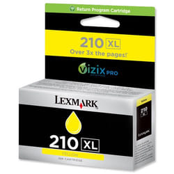 Lexmark 210XL Y cartouche d'encre 1 pièce(s) Original Rendement élevé (XL) Jaune