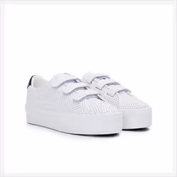 Baskets femme No Name Plato M straps punch nappa