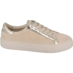 Baskets Arcade Sneaker Beige Or Femme - NO NAME - Raphia tressé - Synthétique - Lacets