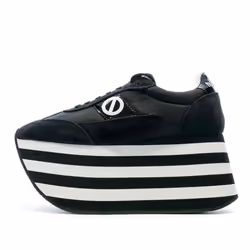 Baskets à Plateforme Noir/Blanche Femme No Name Flex Jogger