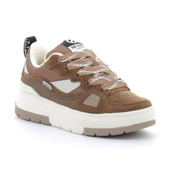Basket basse femme - NO NAME - NOLLIE SNEAKER W - Lacets - Beige