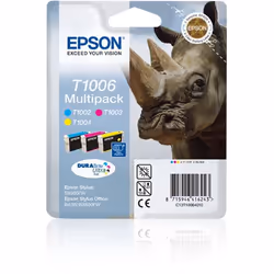 Epson Rhino Multipack "Rhinocéros" (T1006) - Encres DURABrite Ultra C, M, J (HC), Encre à pigments, 11,1 ml, 1 pièce(s), Mult ...