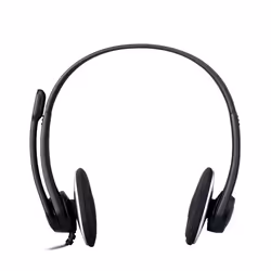 Logitech USB Headset H330, Avec fil, 50 - 15000 Hz, Bureau/Centre d'appels, Casque, Noir