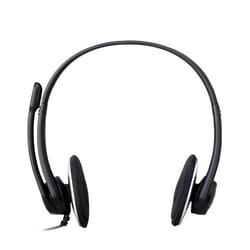 Logitech USB Headset H330 Casque Avec fil Arceau Bureau/Centre d'appels Noir