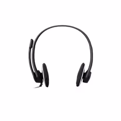 Logitech USB Headset H330 Casque Avec fil Arceau Bureau/Centre d'appels Noir