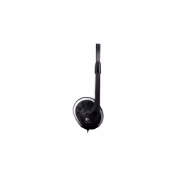 Logitech USB Headset H330 Casque Avec fil Arceau Bureau/Centre d'appels Noir - Vue supplémentaire 4