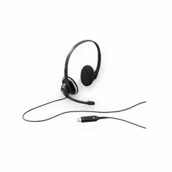 Logitech USB Headset H330 Casque Avec fil Arceau Bureau/Centre d'appels Noir - Vue supplémentaire 5
