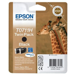 Epson Giraffe Double pack "Girafe" (T0711H) - Encre DURABrite Ultra N (HC)