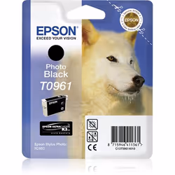 Epson Husky Cartouche "Loup" - Encre UltraChrome K3 VM Noir, Encre à colorant, 11,4 ml, 1 pièce(s)