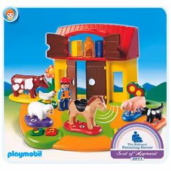 Playmobil Ferme Interactive, 1,5 an(s), Multicolore