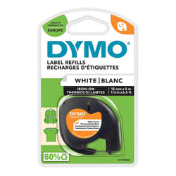 DYMO LetraTag® étiquettes thermocollantes - 12mm x 2m