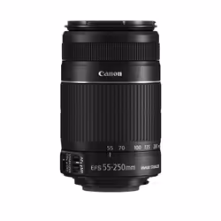 Canon EF-S 55-250mm f/4-5.6 IS SLR Téléobjectif Noir
