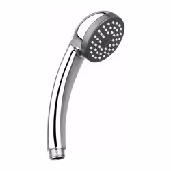Douchette 1 jet : pluie Matière : ABS Ø 70 mm Picots anti-calcaire Arrivée mâle 1/2'