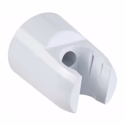 Support de douchette ABS fixe Couleur : blanc Fixation mural Vendu par 1