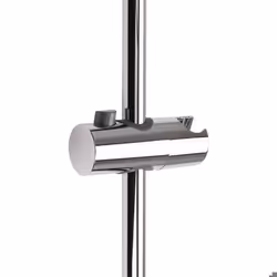 Curseur pour barre de douche chromé avec poussoir Odyssea - 25 mm