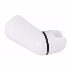 Support de douchette ABS orientable Couleur : blanc Fixation mural Vendu par 1