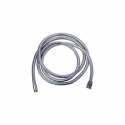 Flexible Douche simple agrafage Chromé MF Rénovation 2,5 m F15-M12 ODYSSEA F11120432502D Rénovation Femelle 1/2" - Mâle 3/8"  ...