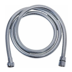 Odyssea - Flexible double agrafage Chromé - nf - 1,5 m
