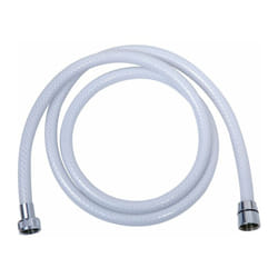 Flexible tressé blanc - renforcé - 2 m