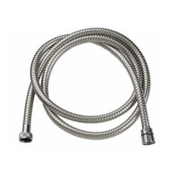 Flexible double agrafage chromé écrou libre Odyssea - 1,75 m