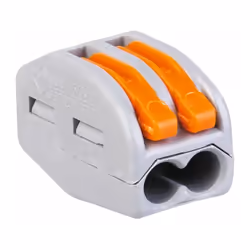 Borne de connexion universelle 2 fils - Série 222 - Vendu par 50 - Wago