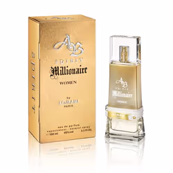 Lomani AB Spirit Millionaire, Femmes, 100 ml, Pomme, Citron vert, Orange, Fleur d'oranger, Jasmin, Musc, Framboise, Rose, Amb ...