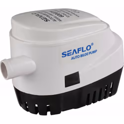 Pompe de cale immergée automatique SEAFLO 12V permettant d'évacuer l'eau de votre cale efficacement et sans effort. Pompe de  ...