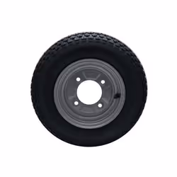 Roue complète remorque 8 350x8 – 4 trous 115 mm jante acier