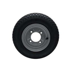 Roue complète remorque 8 350x8 – 4 trous 115 mm jante acier