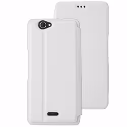 Mocca Design ERWIG1 BLANC, Folio, Wiko, Getaway, 12,7 cm (5"), Blanc