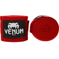 Venum EU- -0430-Red Bandage élastique pour les mains 2,49 m (98")