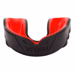 Venum EU- -0616, Protège-dents simple, Noir, Rouge, Boxe et arts martiaux, Adulte, CE