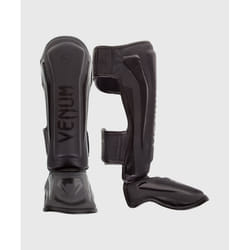 Venum EU- -1394-Black-M Boxe et arts martiaux Protège tibia et coup de pied